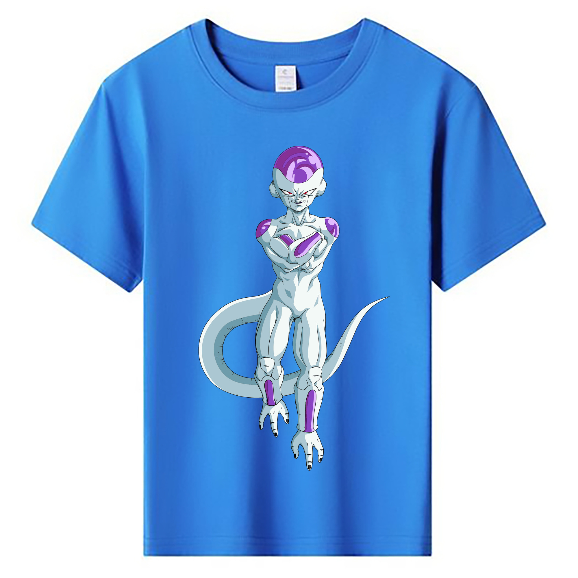 （画像用） ドラゴンボール フリーザ DRAGON BALL Frieza 綿100％キッズTシャツ（フロントプリント）